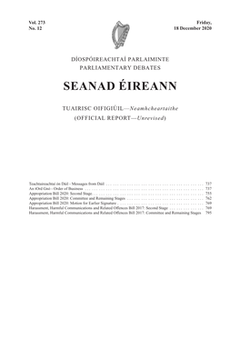 Seanad Éireann