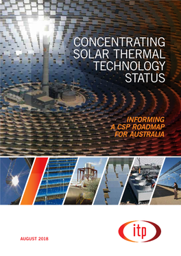 Concentrating Solar Thermal Technology Status