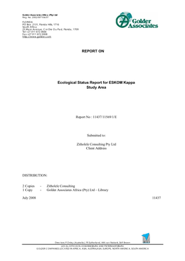 10636-Ecological Report.Doc