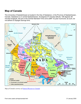 University of Saskatchewan, Saskatoon SK, Canada