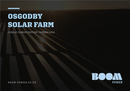 Osgodby Solar Farm