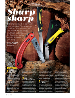 Sharp Sharp Go! July 2016 We Scoured the Country To