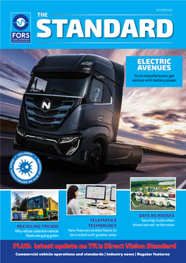 ELECTRIC AVENUES Truck Manufacturers Get Serious with Battery Power