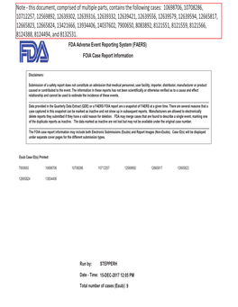 Kratom Death Adverse Event Reports