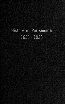 History of Portsmouth, 1638-1936