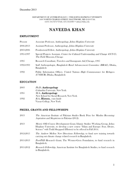 Naveeda Khan