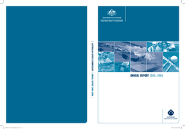 Australian Sports Commission Annual Report 2005-2006