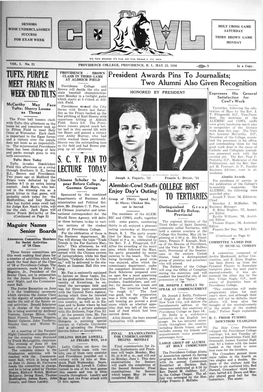 The Cowl, Friday, May 22, 1936 2