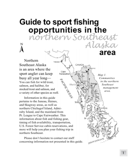 Guide to Sport Fishing Opportunities in the [ Northern Southeast Alaska Area