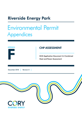 Environmental Permit Appendices