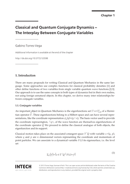 The Interplay Between Conjugate Variables