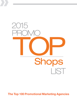 2015 PROMO TOP Shops LIST