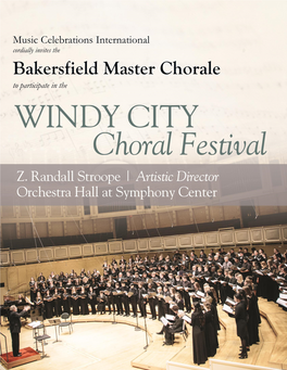 Bakersfield Master Chorale to Participate in The