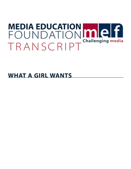 What-A-Girl-Wants-Transcript.Pdf