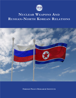 Nuclear Weapons and Russian-North Korean Relations