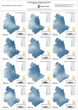 CARTA DELLE PRECIPITAZIONI Legge Regionale 18.11.2008 N