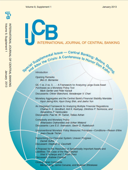 Cover and Contents, IJCB Journal January 2013