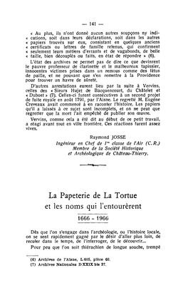 La Papeterie De La Tortue Et Les Noms Qui L’Entourèrent