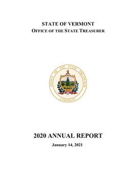 Treasurer's Office Annual Report