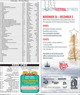 EMBASSYFESTIVALOFTREES Seether W/Papa Roach ($33-$45.50) Jan