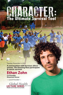 The Ultimate Survival Tool Ethan Zohn