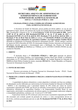 CE ANTERO CAMARA PENHA Da Rede Estadual Do Maranhão