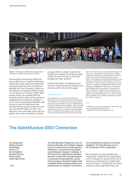 The Astromundus–ESO Connection