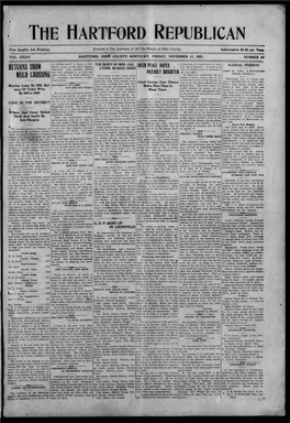 The Hartford Republican: 1921-11-11