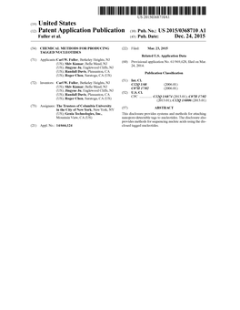 (12) Patent Application Publication (10) Pub. No.: US 2015/0368710 A1 Fuller Et Al