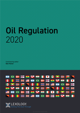 Oil Regulation 2020 Oil Regulation 2020