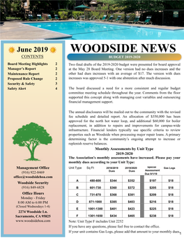 June 2019 Newsletter