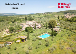 Gaiole in Chianti Siena Asking Price: €2.200.000