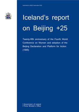 Iceland's Report on Beijing