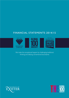 Financial Statements 2014-2015