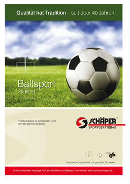 Ballsport 2009/10