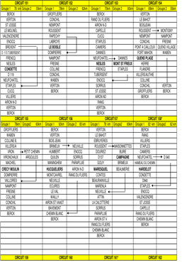 Calendrier Automne 2019