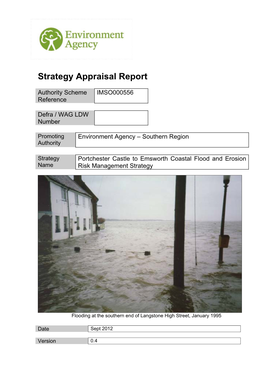 Portchester to Emsworth Strategy Appraisal Report