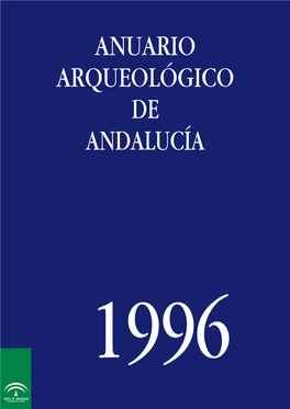 Anuario Arqueológico De Andalucía