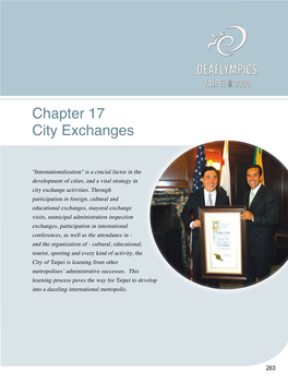 Chapter 17 City Exchanges