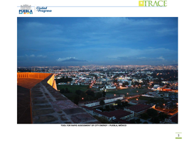 Tool for Rapid Assessment of City Energy – Puebla, México