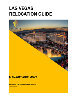 Triumph Las Vegas Relocation Guide