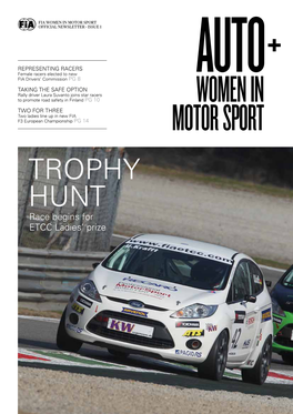 Trophy Hunt Race Begins for ETCC Ladies’ Prize AUTO+WOMEN in MOTOR SPORT AUTO+WOMEN in MOTOR SPORT