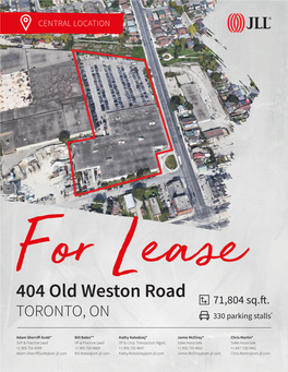 404 Old Weston Road 71,804 Sq.Ft