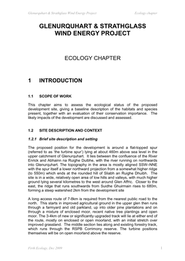 Corrimony EIA Ecology Chapter Final