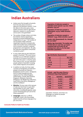 Indian Australians