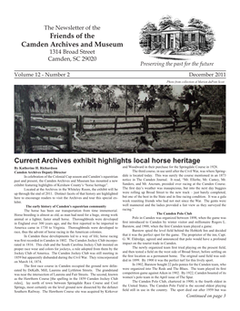 Friends of the Camden Archives and Museum