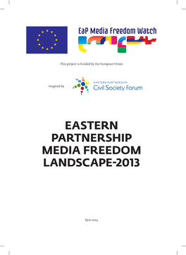 Eastern Partnership Media Freedom Landscape-2013
