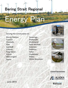 2015 Bering Strait Regional Energy Plan