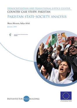 Pakistan State–Society Analysis