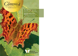 The 100Th Comma: a Look Back at the Previous 99 Editions Butterfly Conservation's Reserves